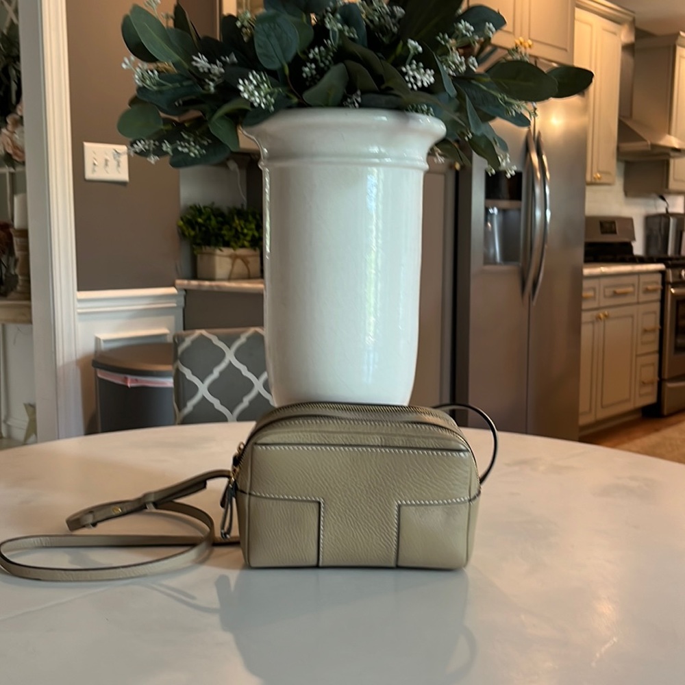 Tory burch leather cross body bag